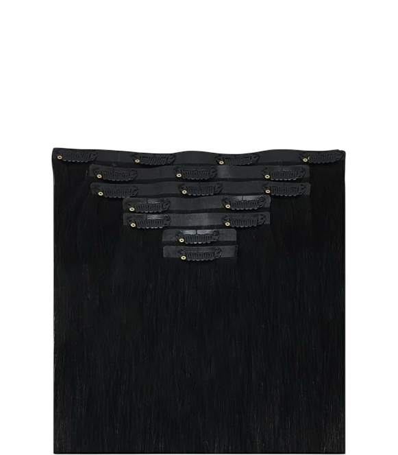 Color #1 Clip-in Seamless 150gramos 20”