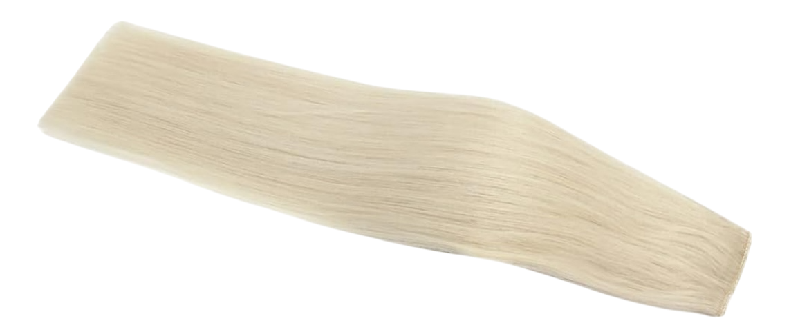 Color #1001A Weft Hair Extension 20” (100grams)